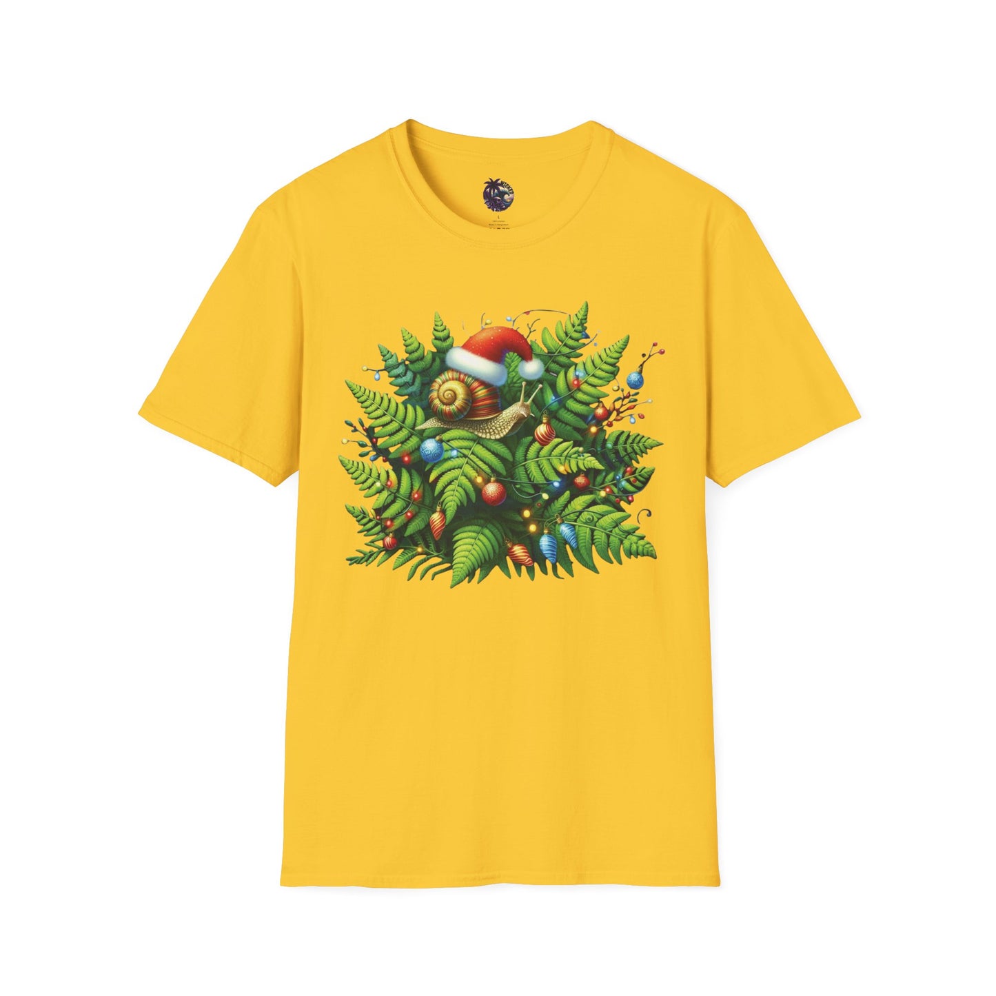 Holiday Snail Unisex T-Shirt