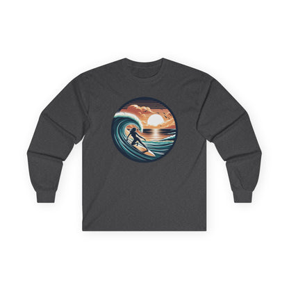 Surfer Girl Unisex Long Sleeve Shirt