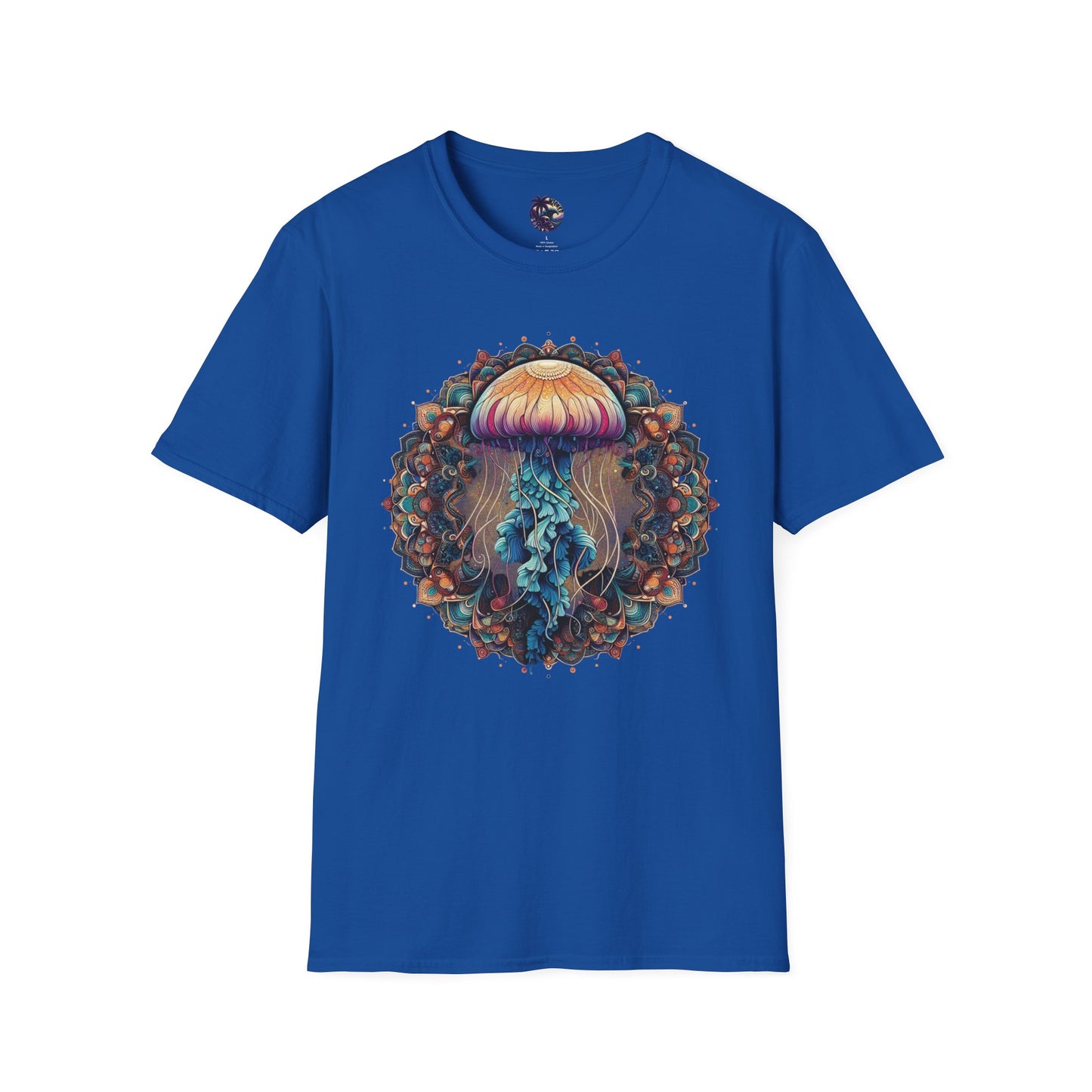 Jellyfish Mandala Unisex T-Shirt