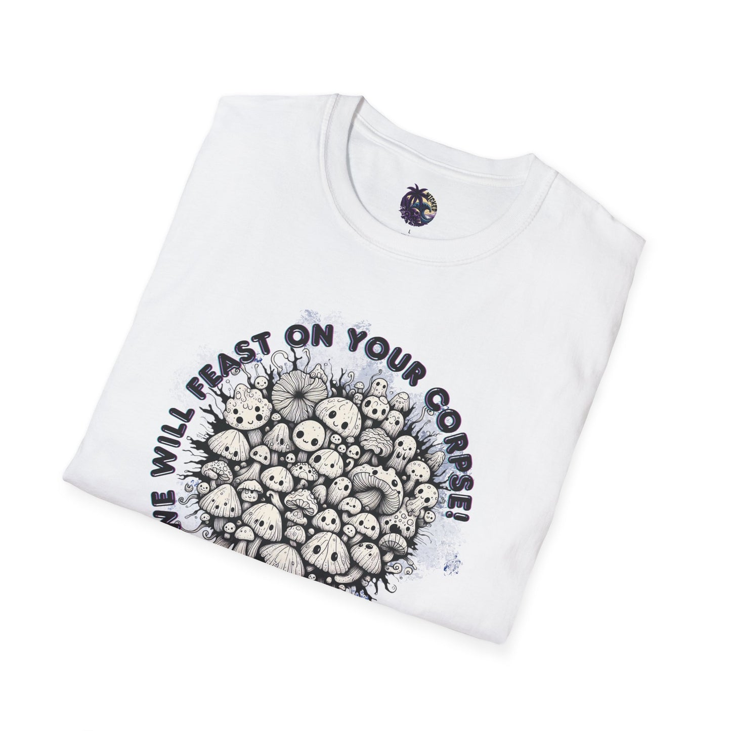 Creepy Mushroom Unisex T-Shirt