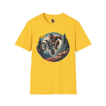 Sasquatch Dirt Bikin' Unisex T-Shirt