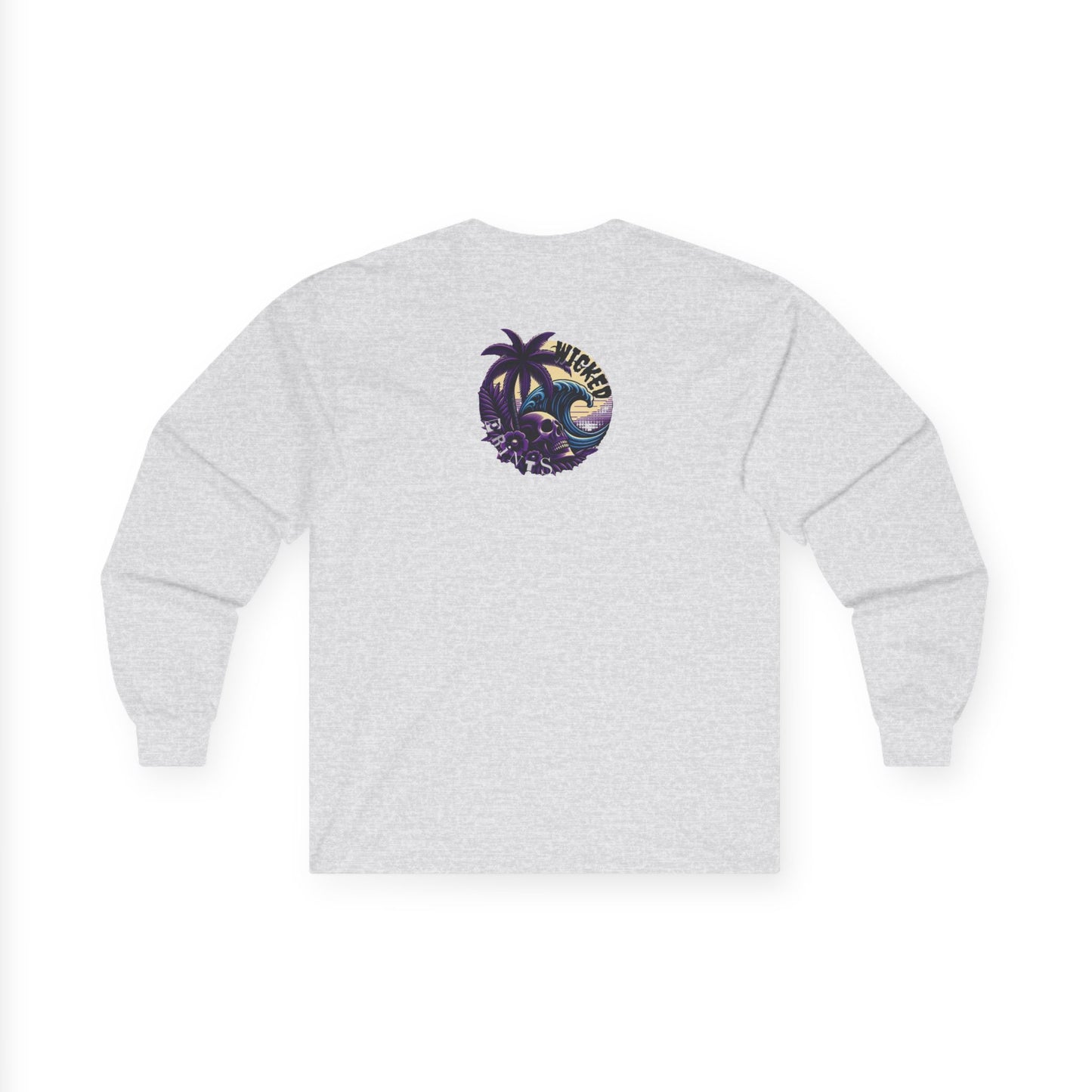 Moth - Red and Yellow  Unisex Long Sleeve Shirt