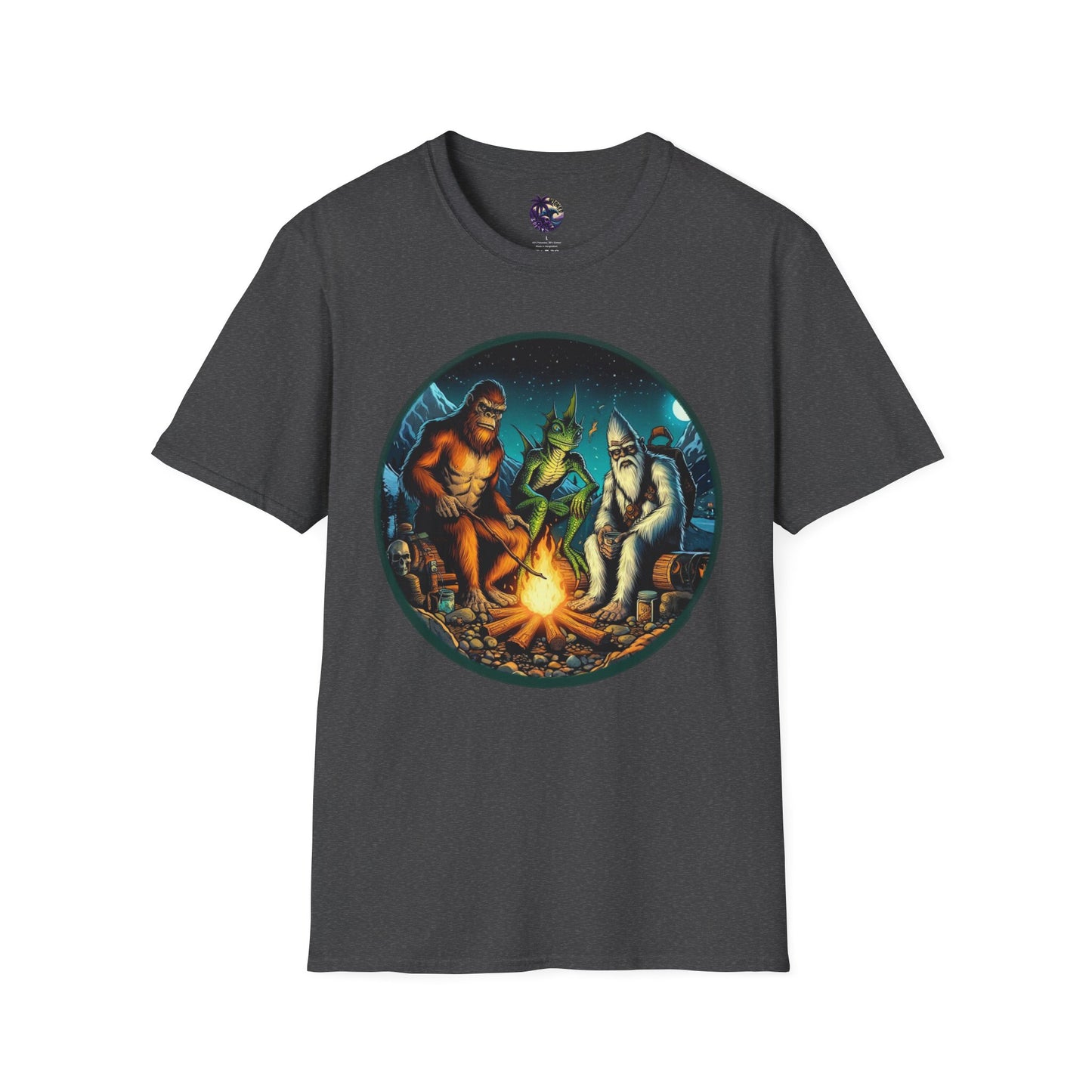 Cryptid Camping Trip Unisex T-shirt