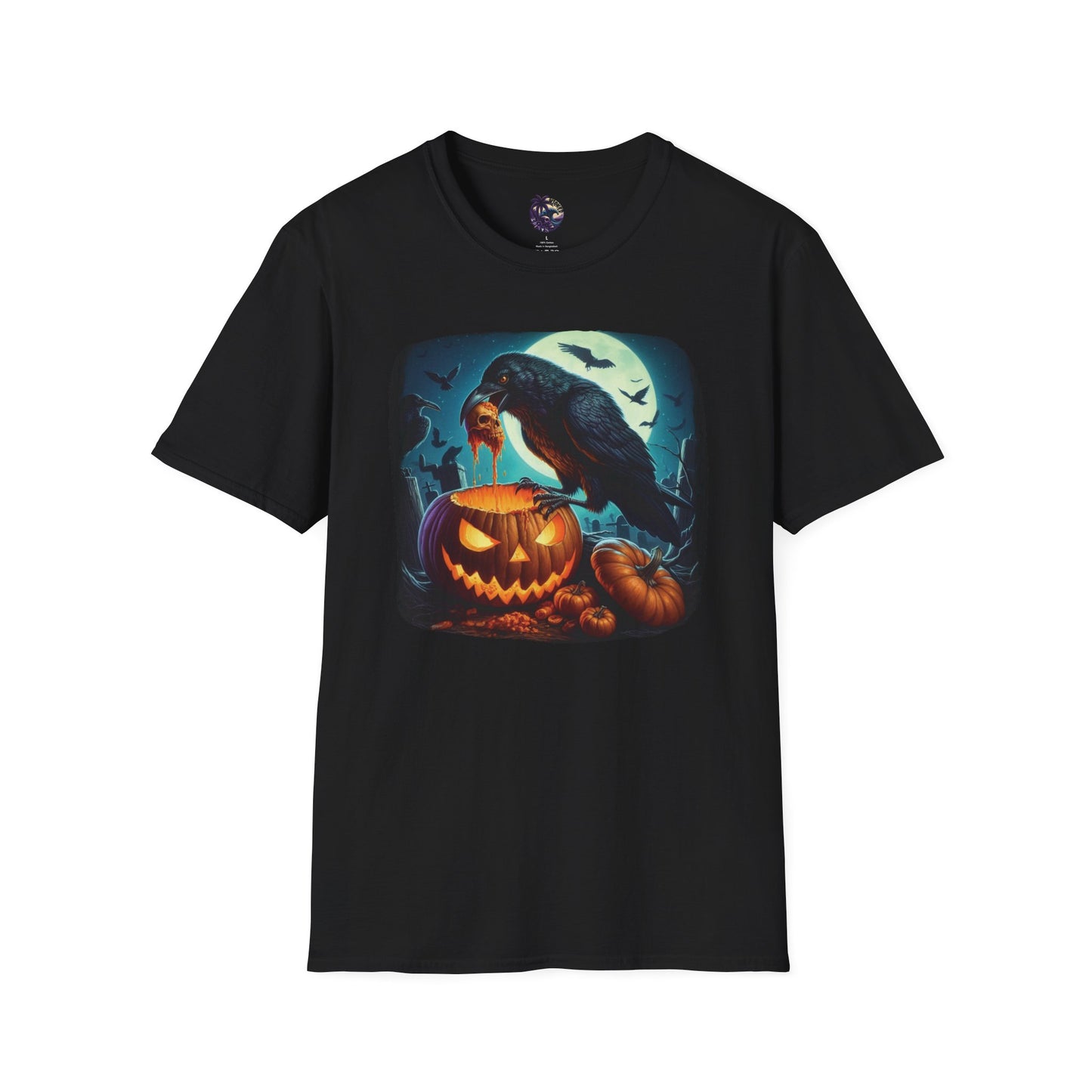 Raven Skull Unisex T-Shirt
