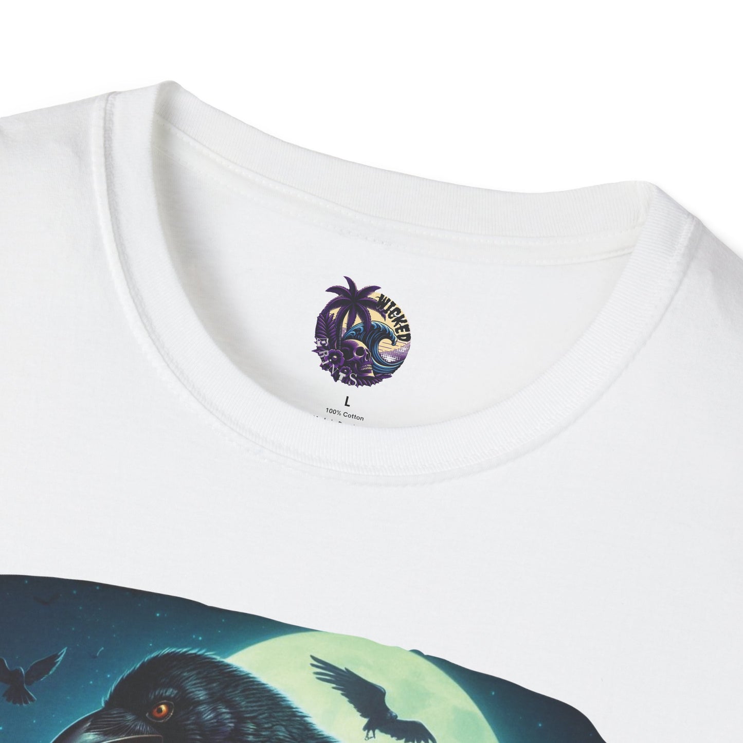 Raven Skull Unisex T-Shirt
