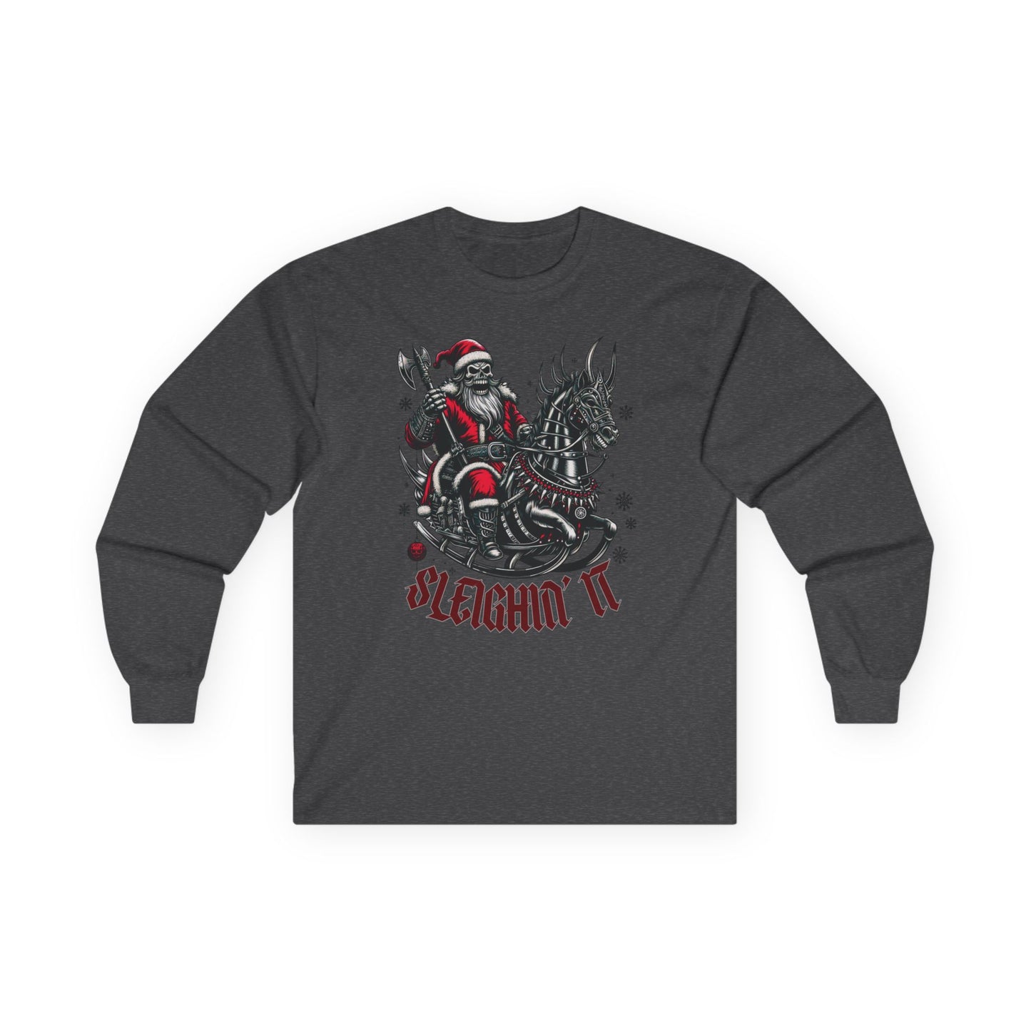 Goth Santa Unisex Long Sleeve Shirt
