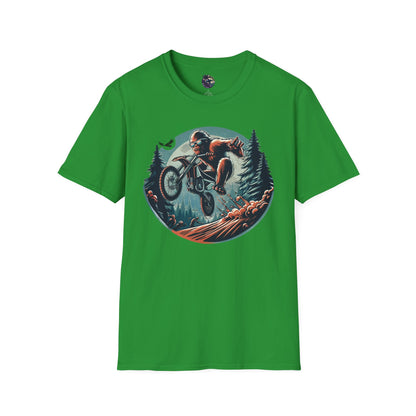 Sasquatch Dirt Bikin' Unisex T-Shirt