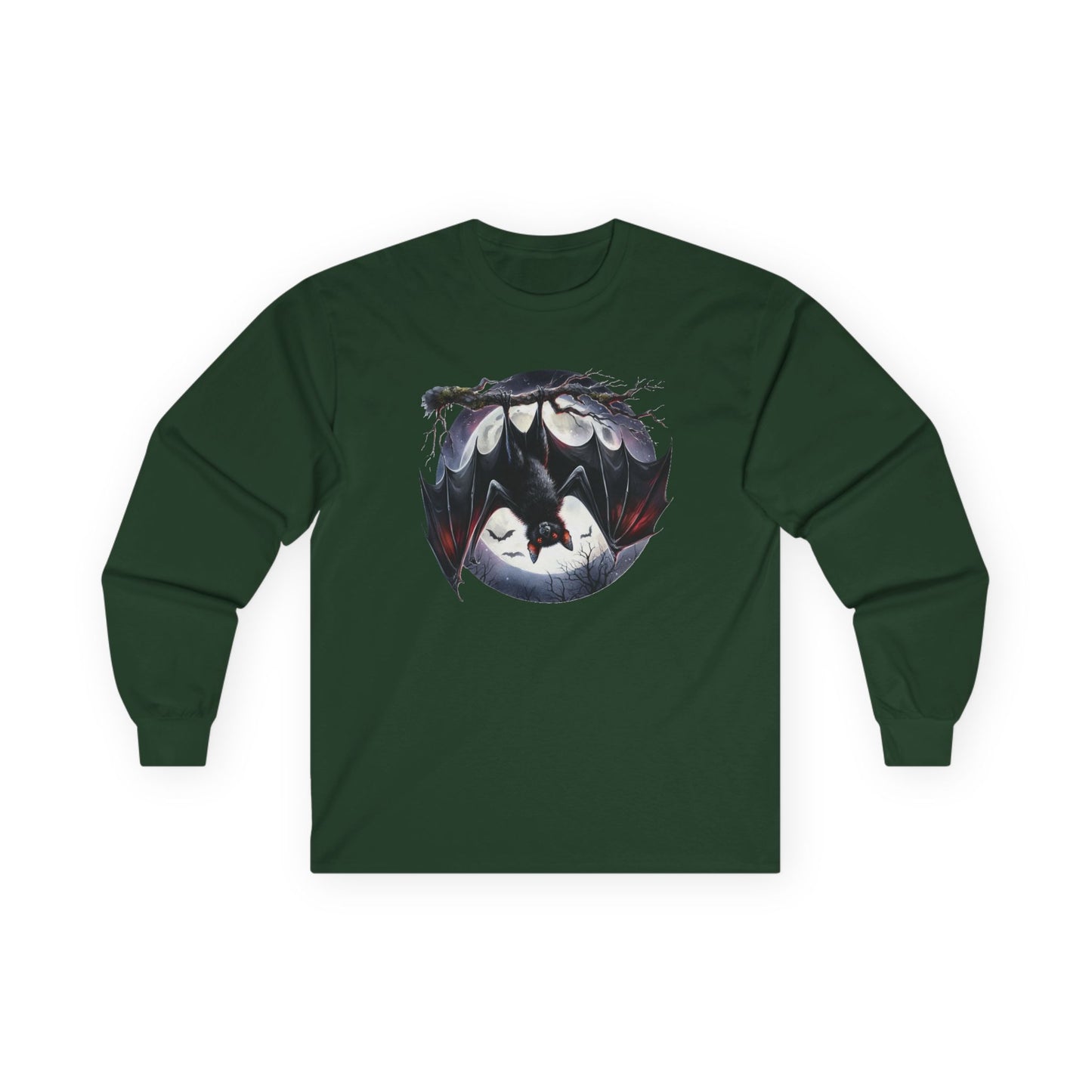 Spooky Season Bat Unisex Long Sleeve Shirt