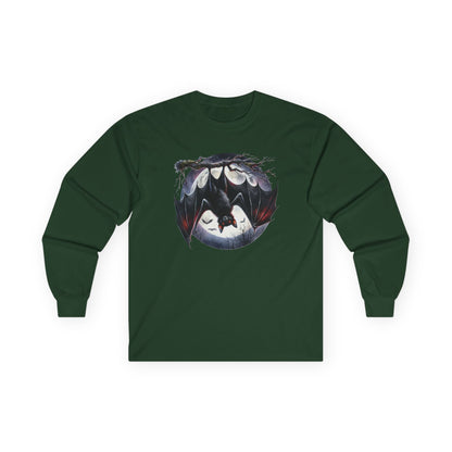Spooky Season Bat Unisex Long Sleeve Shirt