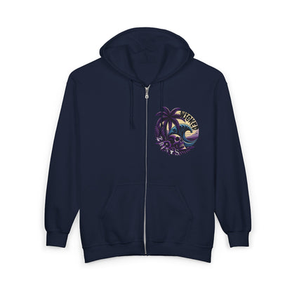 Vooumpkin Unisex Zip-Up Hoodie