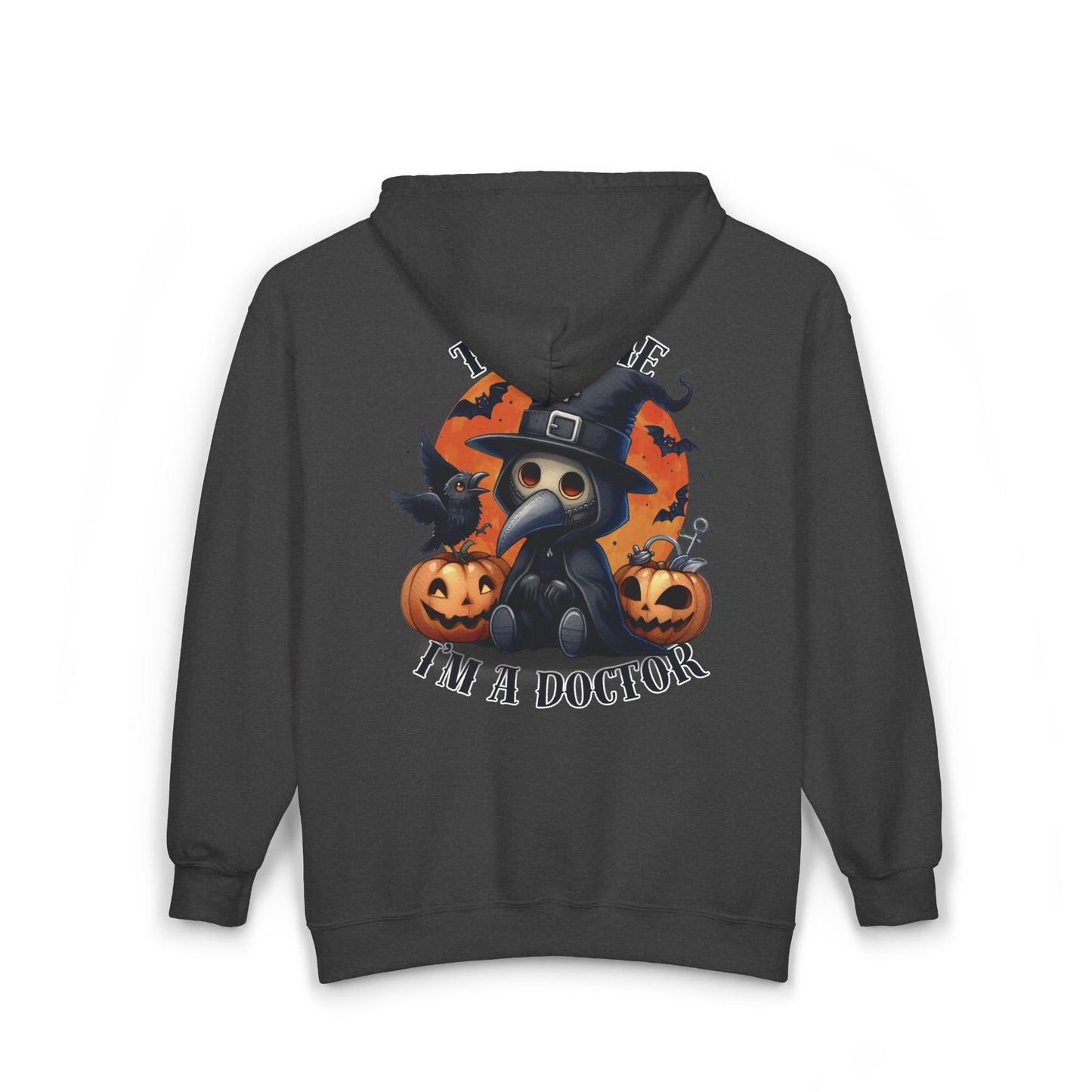 Plague Doctor Unisex Zip-Up Hoodie