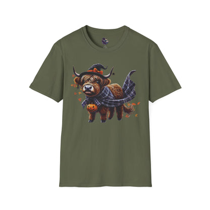 Highland Cow-oween Unisex T-Shirt