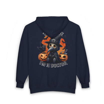 Plague Doctor Unisex Zip-Up Hoodie