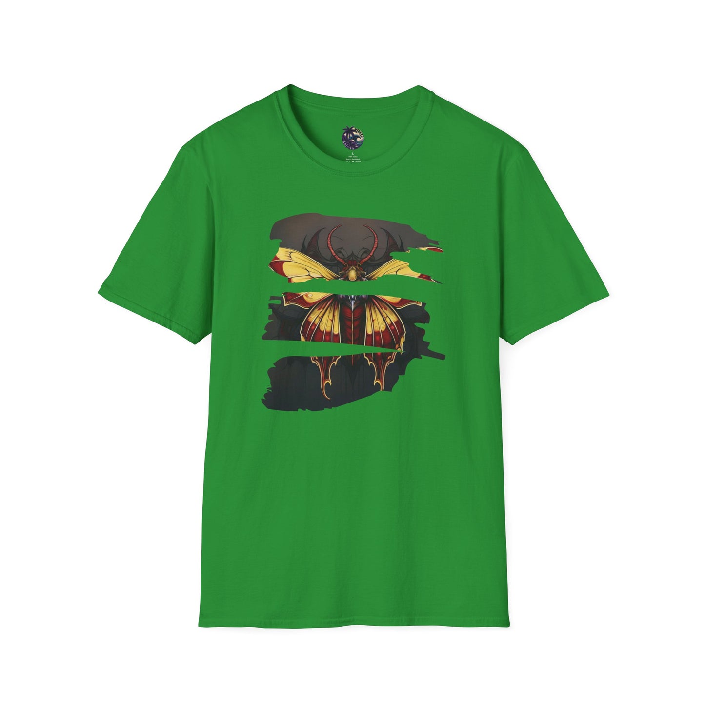 Moth - Red and Yellow  Unisex T-Shirt