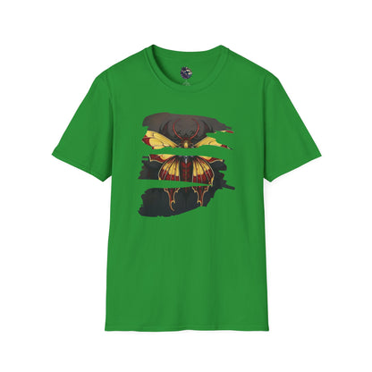 Moth - Red and Yellow  Unisex T-Shirt