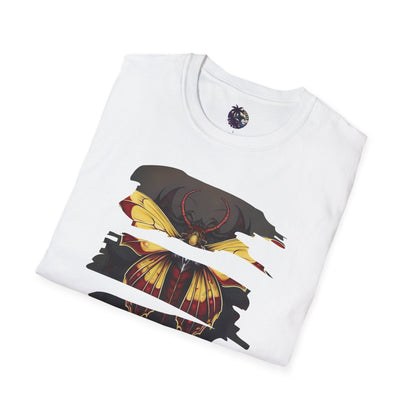 Moth - Red and Yellow  Unisex T-Shirt