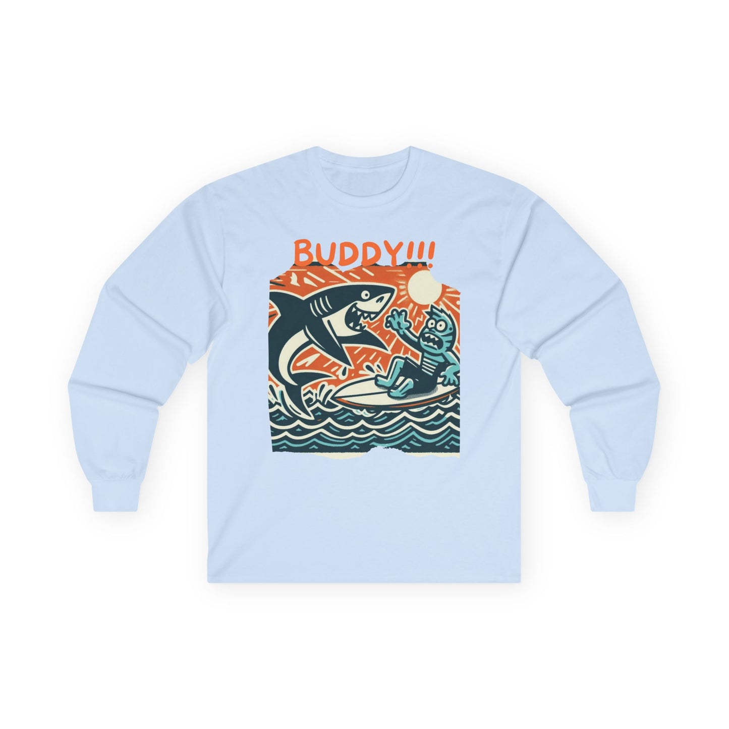 Buddy Shark Unisex Long Sleeve Shirt