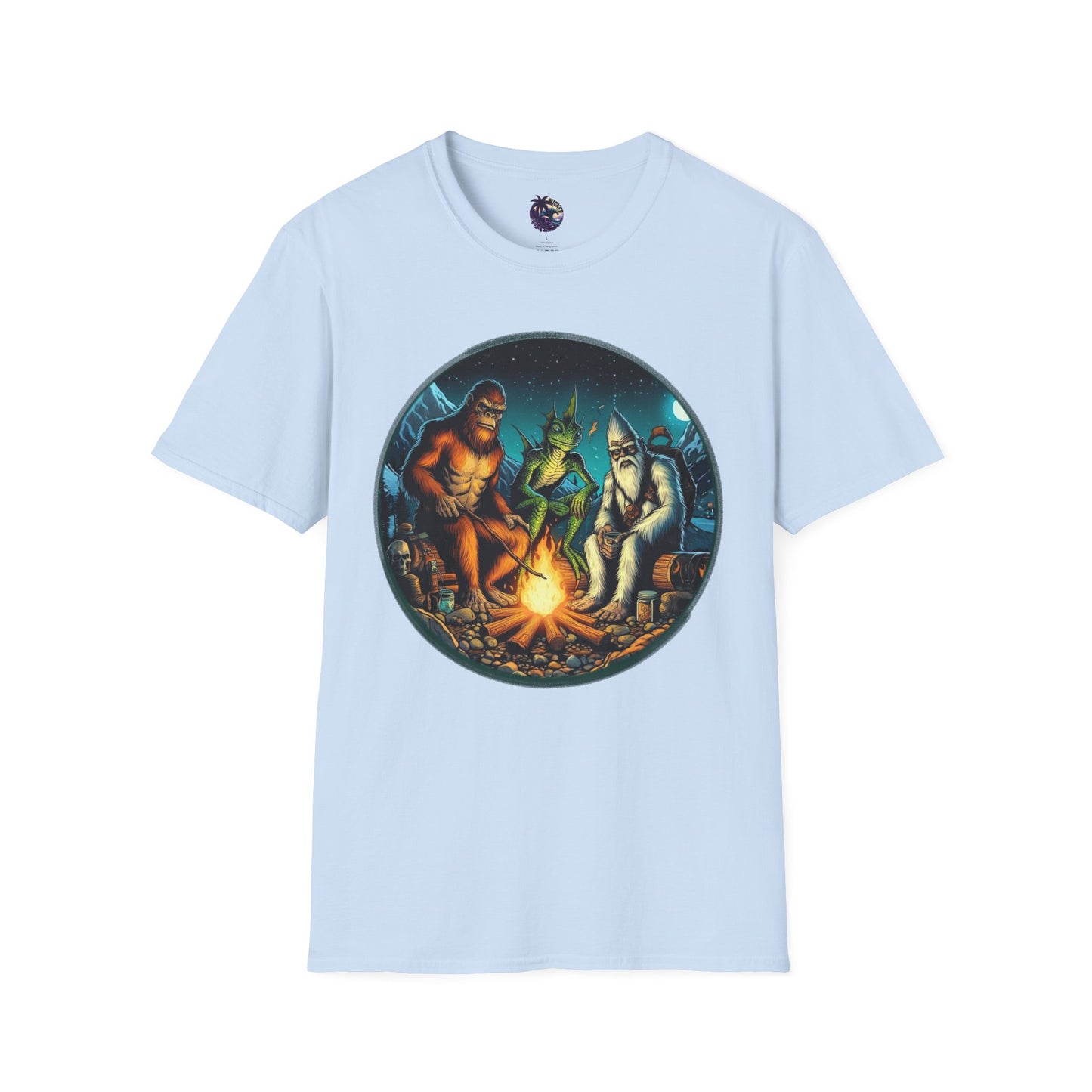 Cryptid Camping Trip Unisex T-shirt