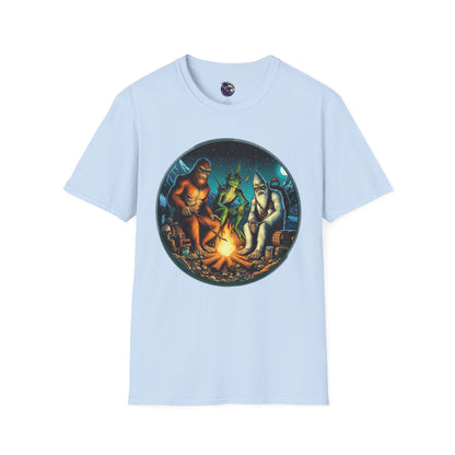 Cryptid Camping Trip Unisex T-shirt