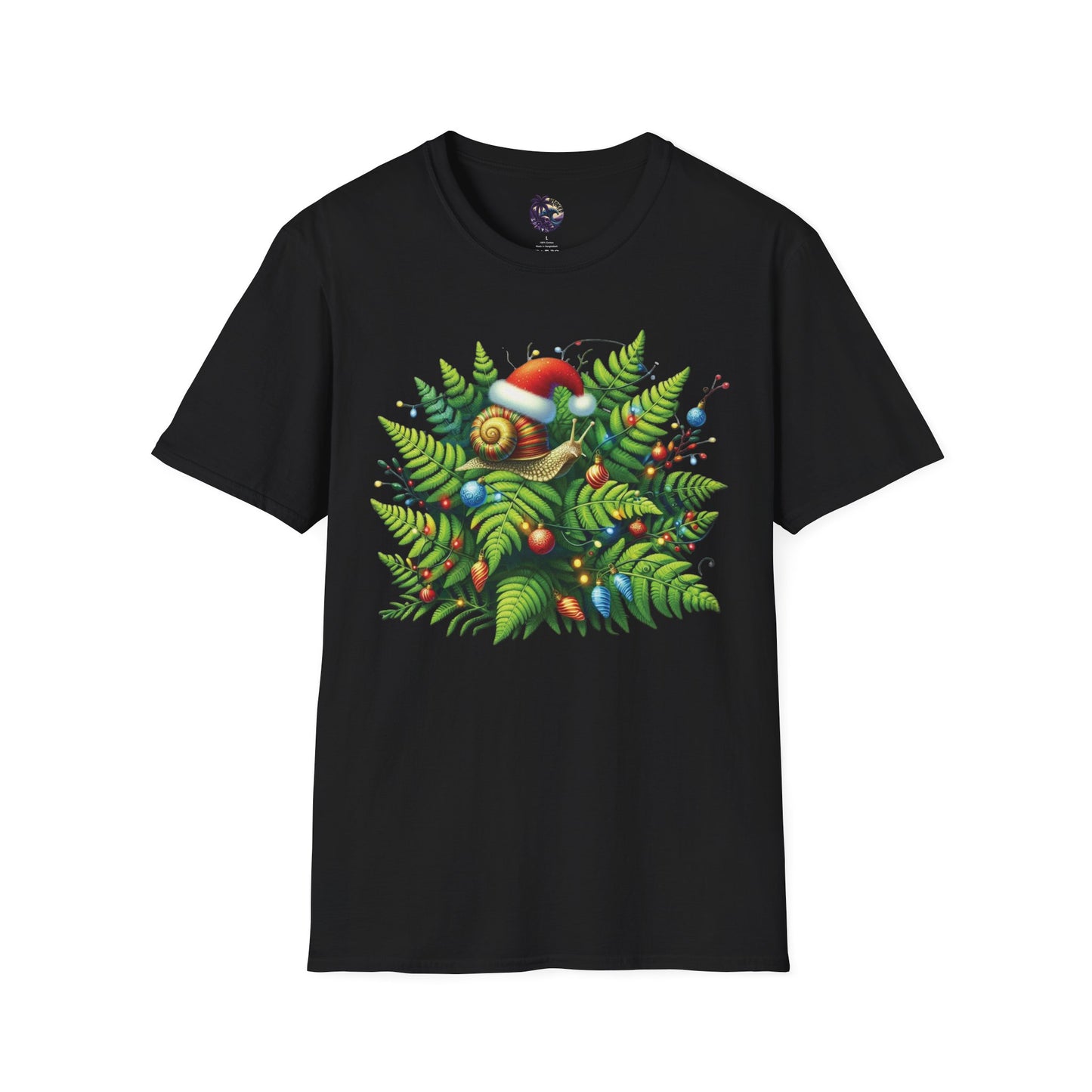 Holiday Snail Unisex T-Shirt