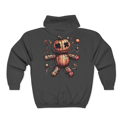 Vooumpkin Unisex Zip-Up Hoodie