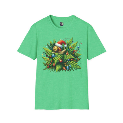 Holiday Snail Unisex T-Shirt