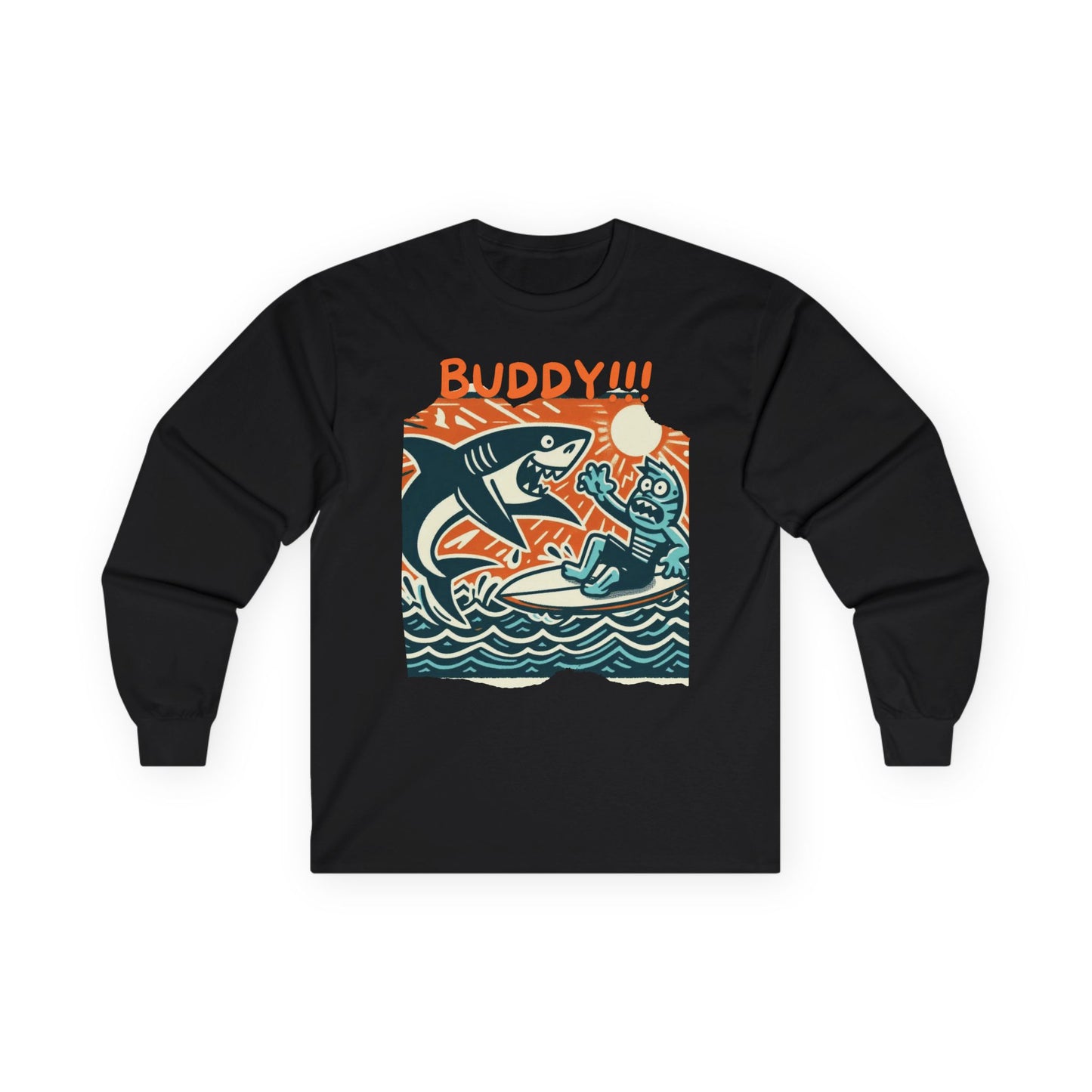 Buddy Shark Unisex Long Sleeve Shirt
