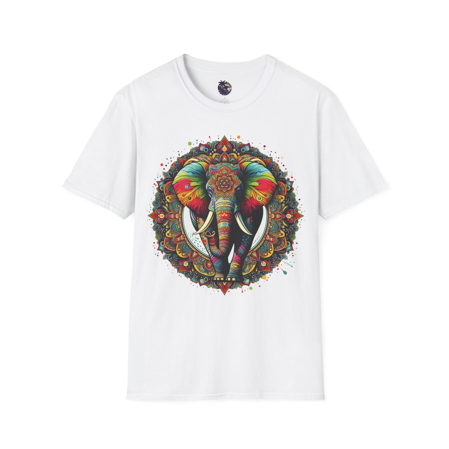 Elephant Mandala Unisex T-Shirt