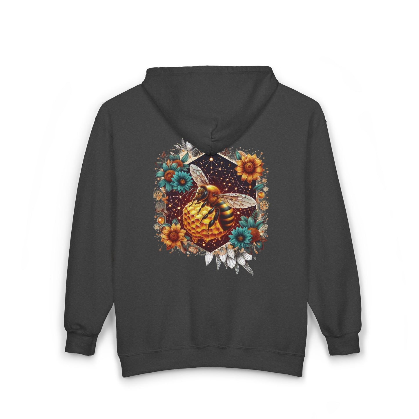 Queen Bee Unisex Zip-Up Hoodie