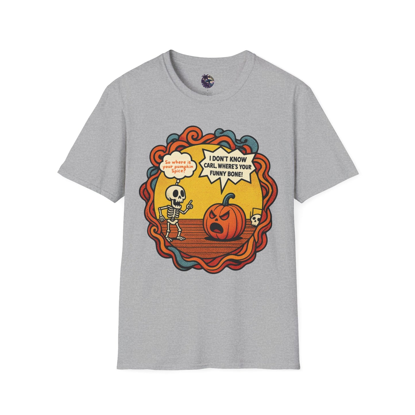Pumpkin Spice vs Funny Bone Unisex T-Shirt
