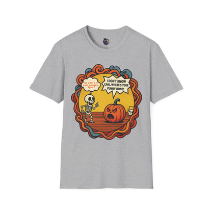 Pumpkin Spice vs Funny Bone Unisex T-Shirt