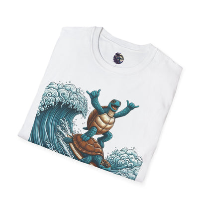 Surfing Sea Turtles Unisex T-Shirt