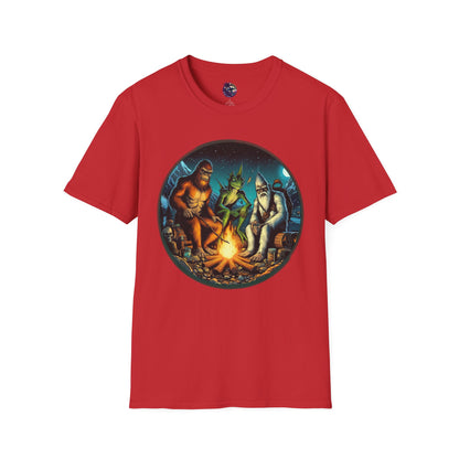 Cryptid Camping Trip Unisex T-shirt
