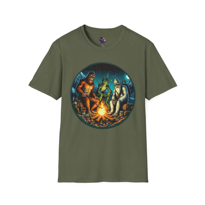 Cryptid Camping Trip Unisex T-shirt