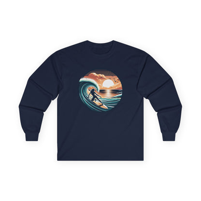 Surfer Girl Unisex Long Sleeve Shirt