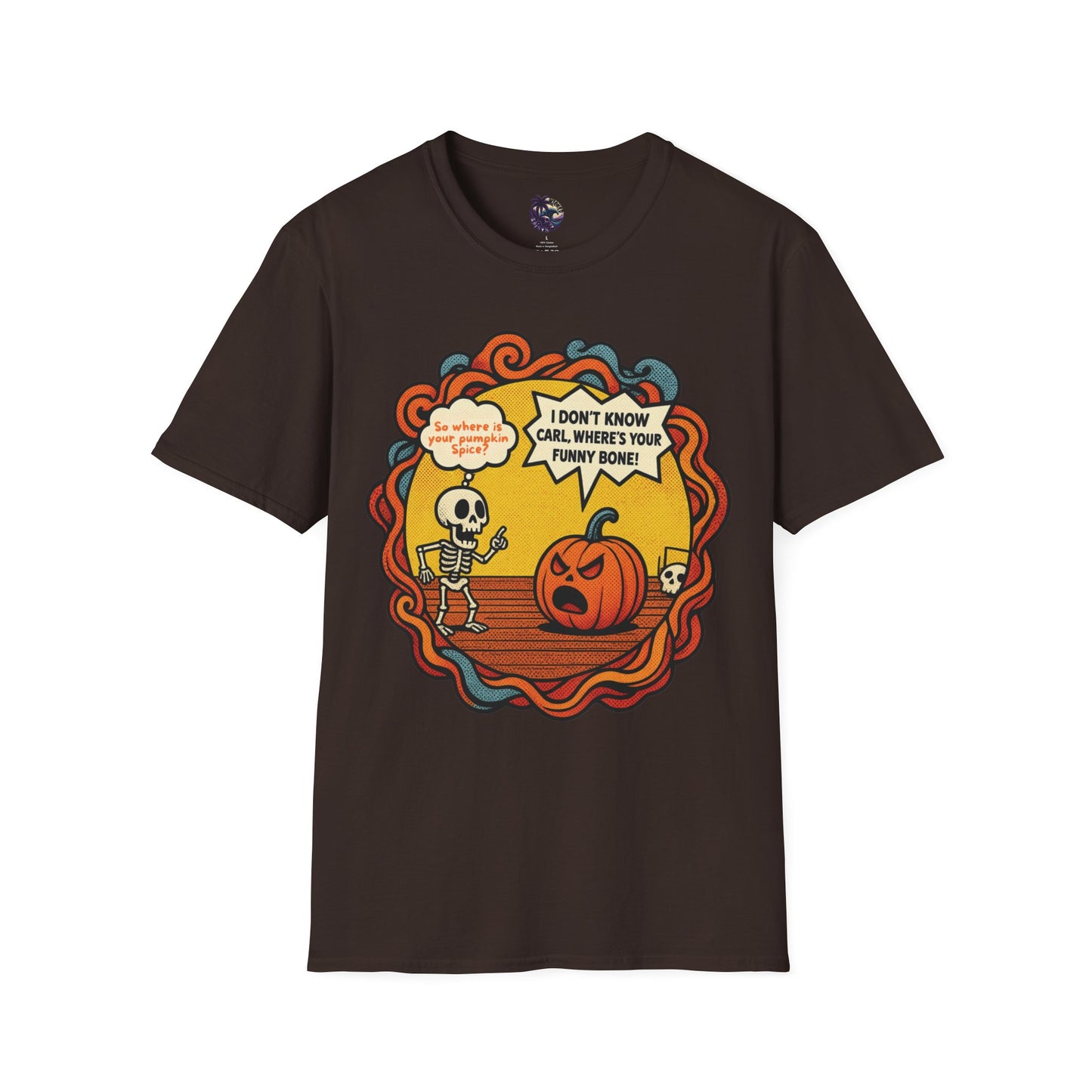 Pumpkin Spice vs Funny Bone Unisex T-Shirt