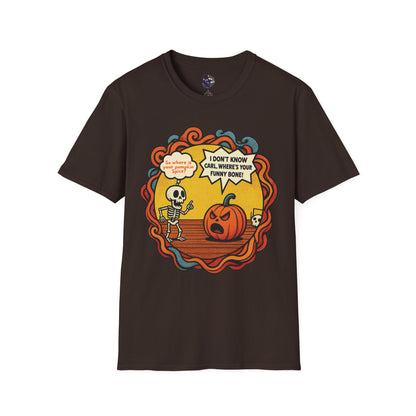Pumpkin Spice vs Funny Bone Unisex T-Shirt
