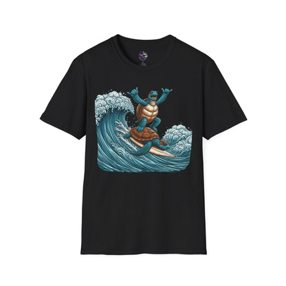 Surfing Sea Turtles Unisex T-Shirt