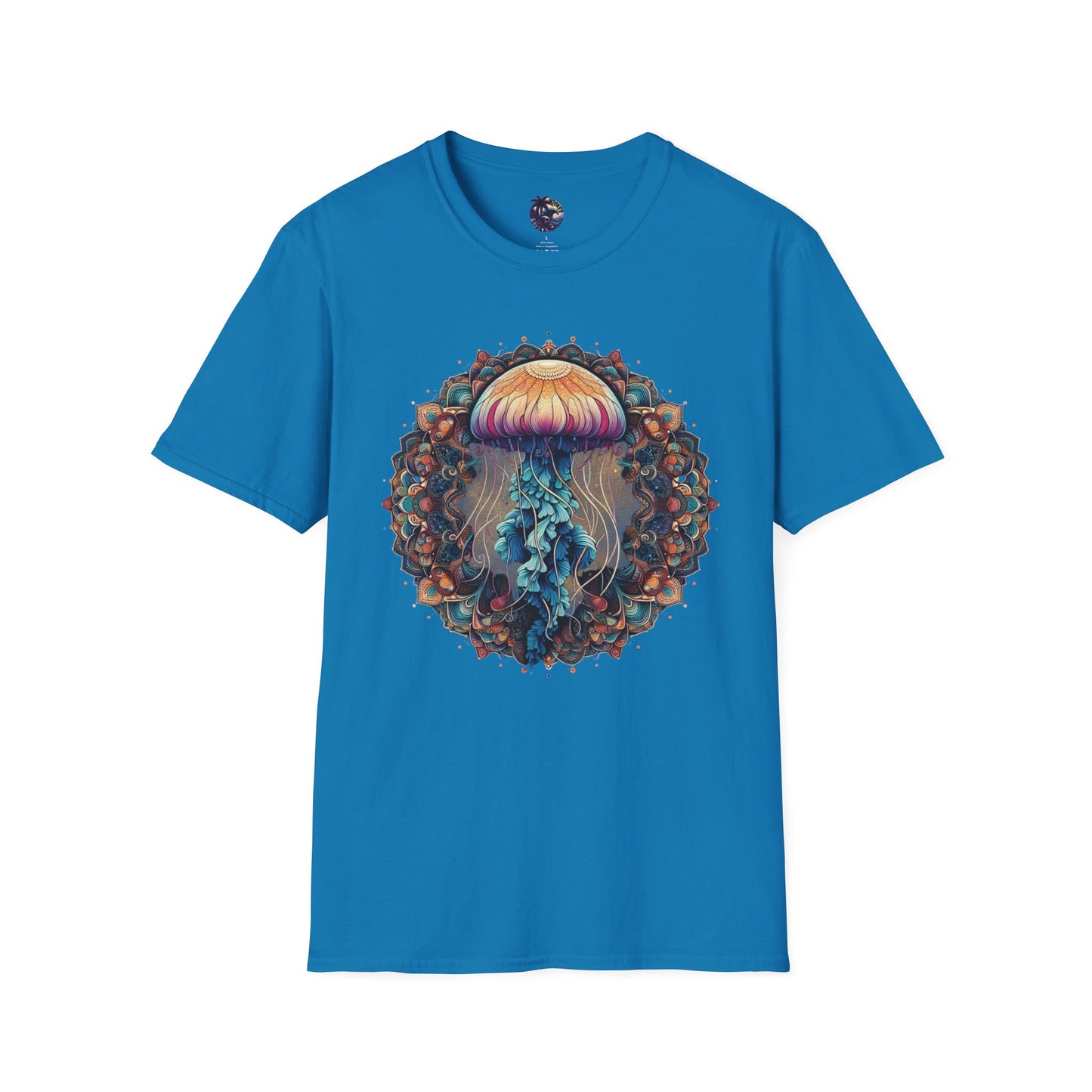 Jellyfish Mandala Unisex T-Shirt