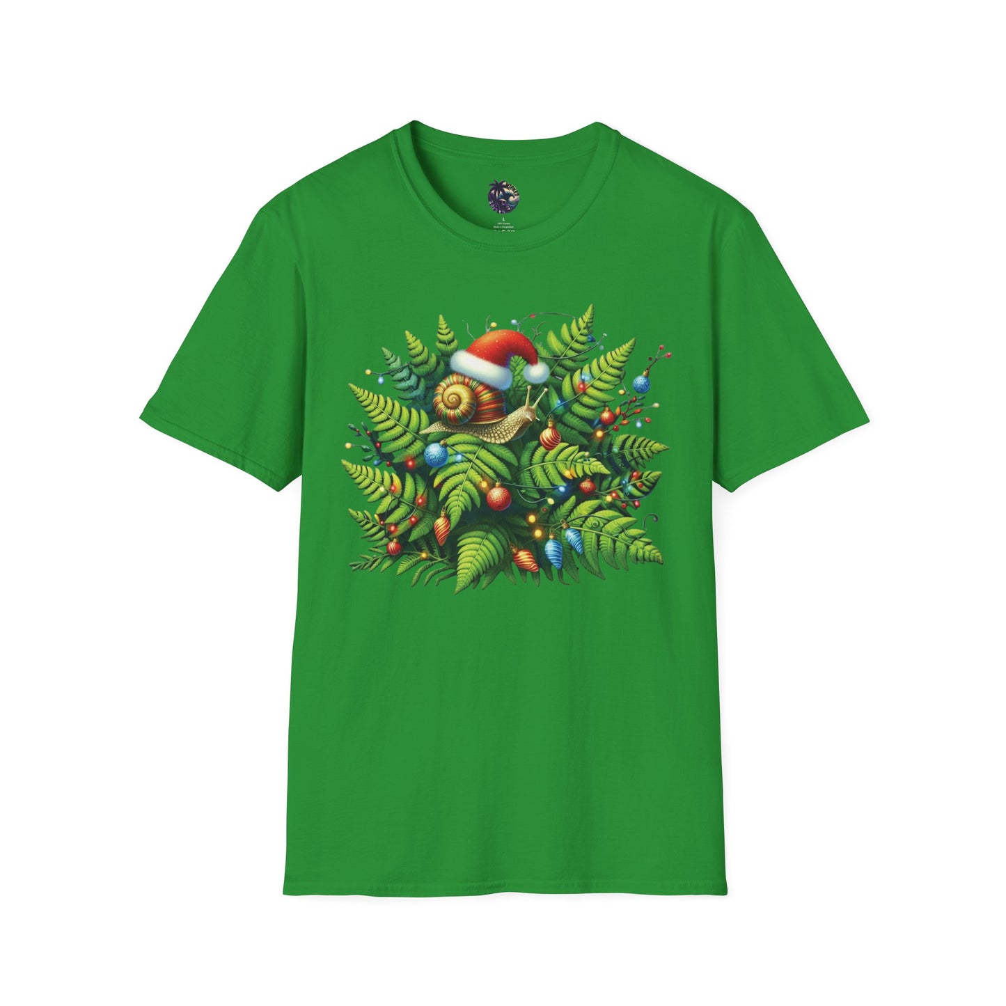 Holiday Snail Unisex T-Shirt