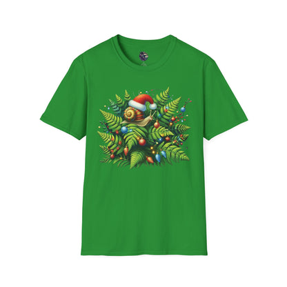 Holiday Snail Unisex T-Shirt