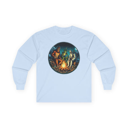Cryptid Camping Trip Unisex Long Sleeve shirt