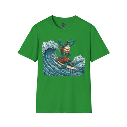 Surfing Sea Turtles Unisex T-Shirt