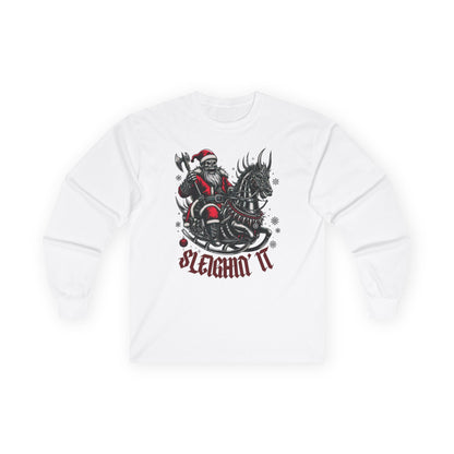 Goth Santa Unisex Long Sleeve Shirt