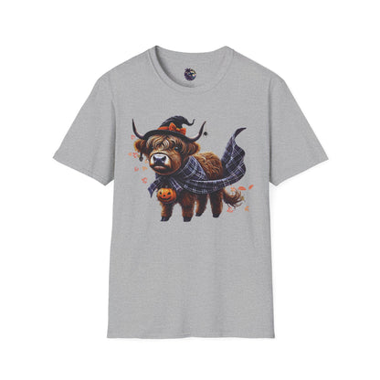 Highland Cow-oween Unisex T-Shirt