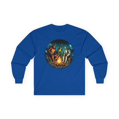 Cryptid Camping Trip Unisex Long Sleeve shirt