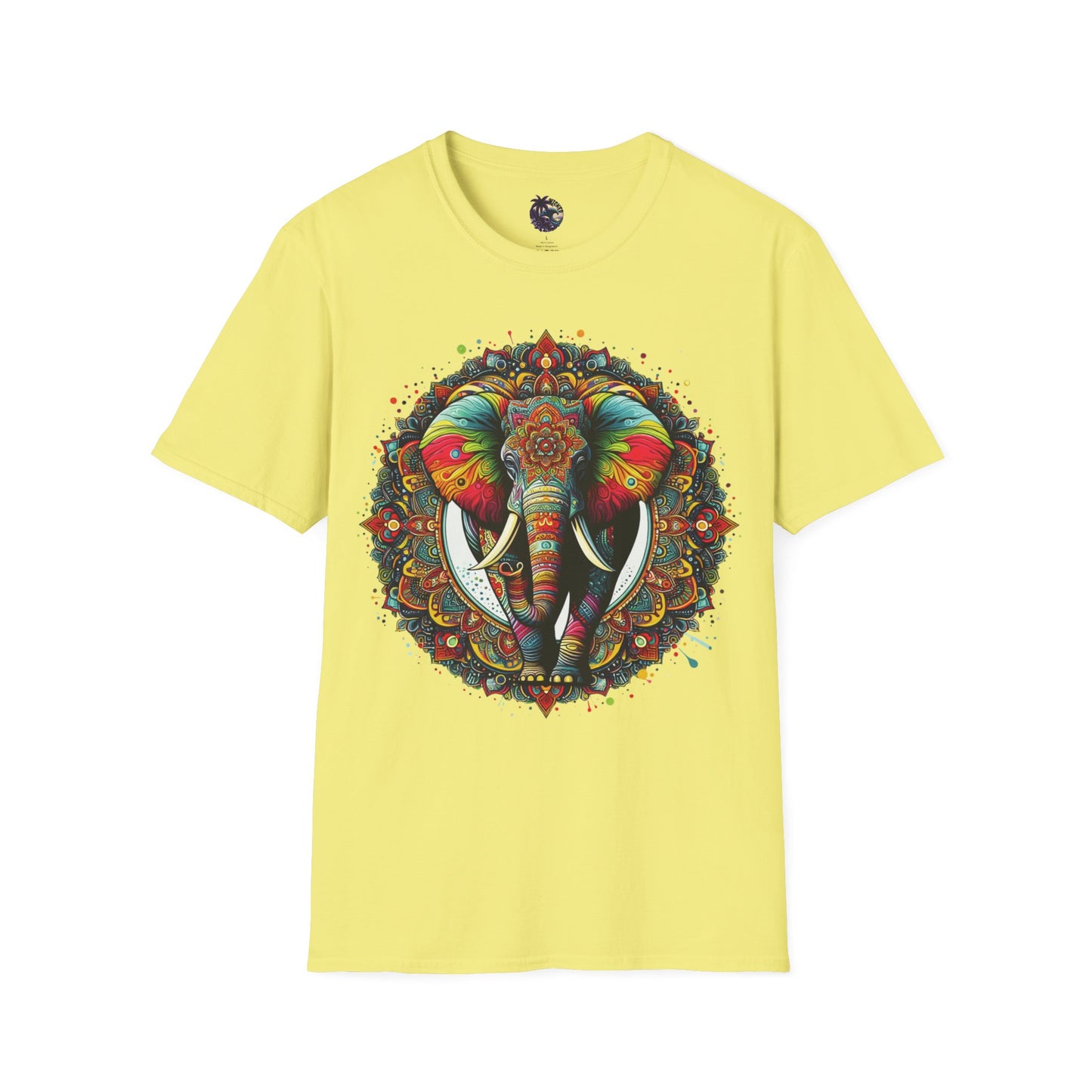 Elephant Mandala Unisex T-Shirt