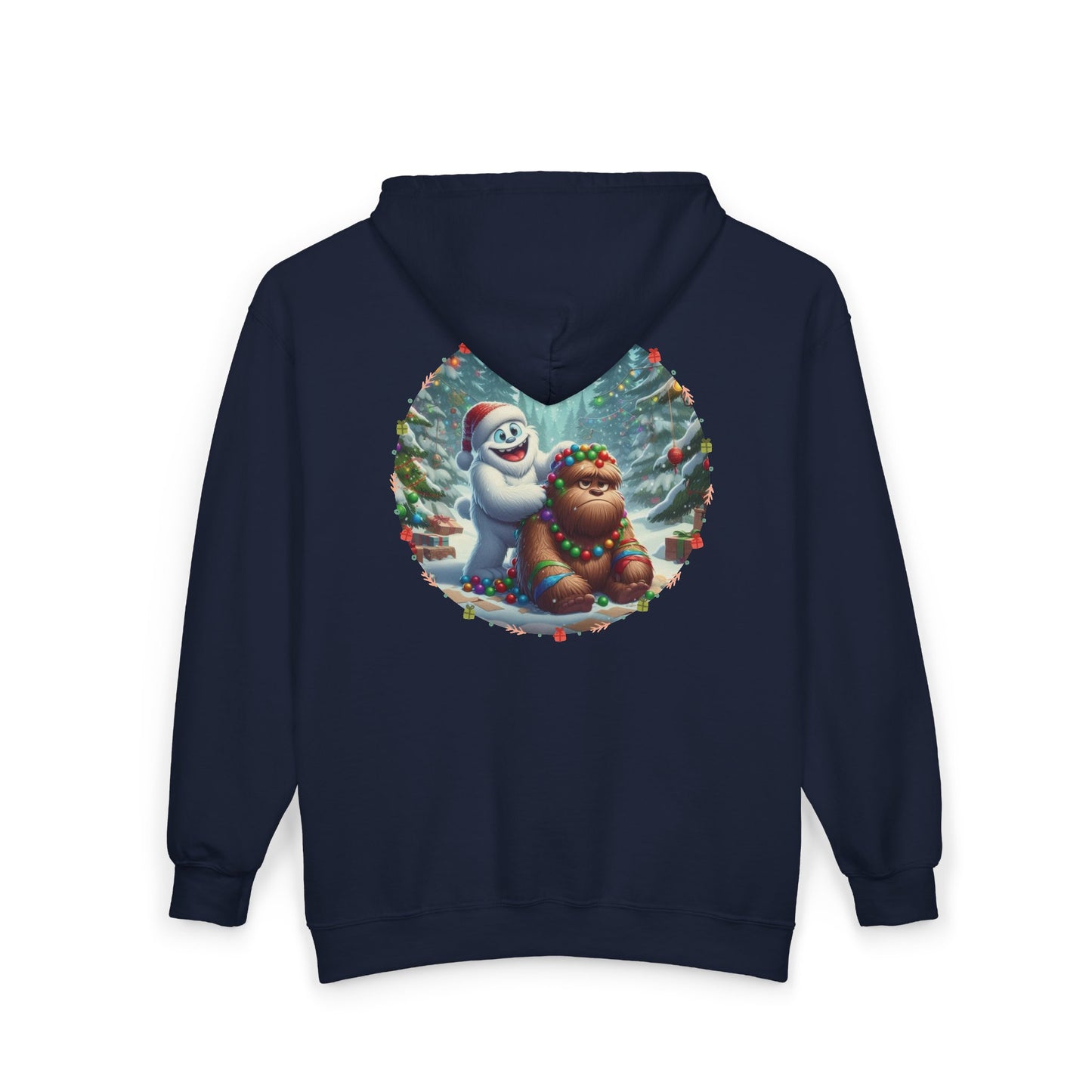 Christmas Buddies Unisex Zip-Up Hoodie