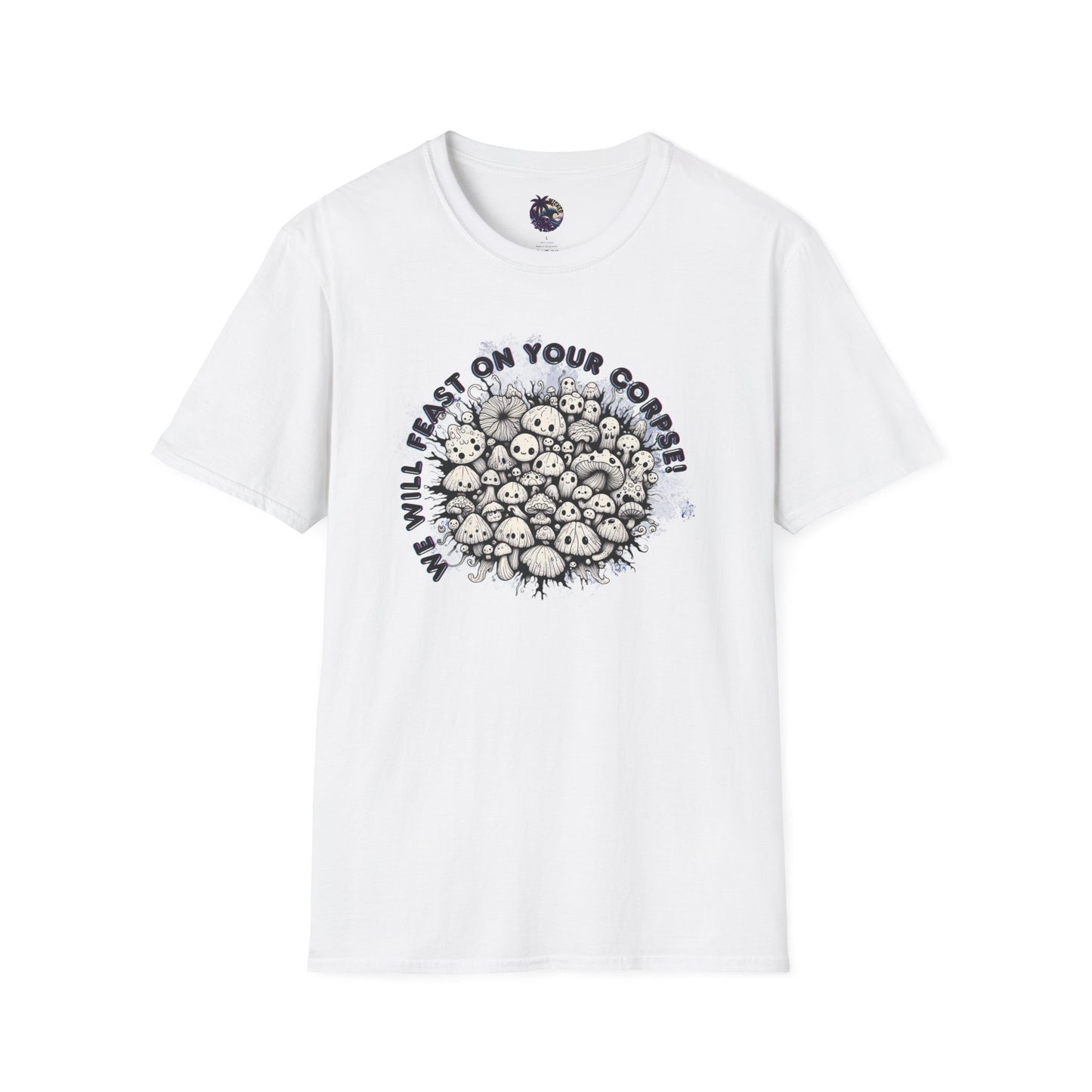 Creepy Mushroom Unisex T-Shirt